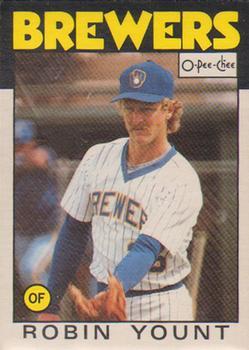 #144 Robin Yount - Milwaukee Brewers - 1986 O-Pee-Chee Baseball