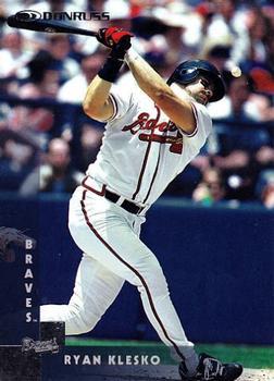 #144 Ryan Klesko - Atlanta Braves - 1997 Donruss Baseball