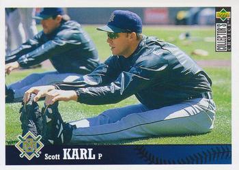 #144 Scott Karl - Milwaukee Brewers - 1997 Collector's Choice Baseball