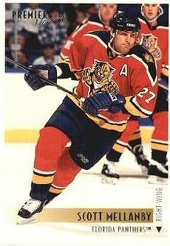 #144 Scott Mellanby - Florida Panthers - 1994-95 Topps Premier Hockey