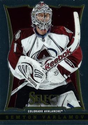 #144 Semyon Varlamov - Colorado Avalanche - 2013-14 Panini Select Hockey