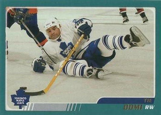 #144 Tie Domi - Toronto Maple Leafs - 2003-04 O-Pee-Chee Hockey