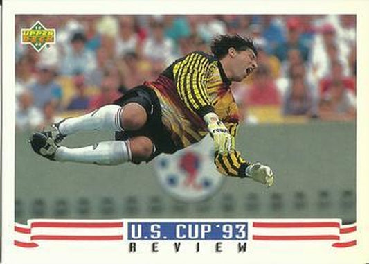 #144 Tony Meola - USA - 1993 Upper Deck World Cup Preview English/Spanish Soccer