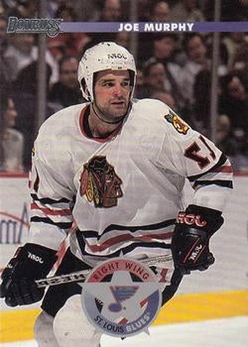 #144 Joe Murphy - St. Louis Blues - 1996-97 Donruss Hockey