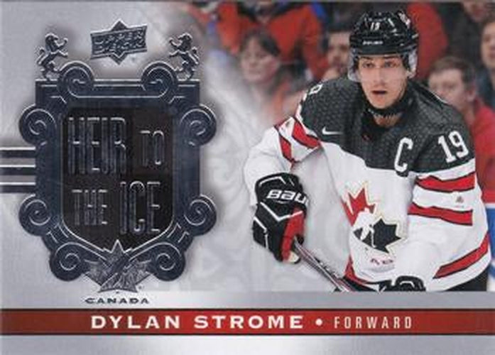 #144 Dylan Strome - Canada - 2017-18 Upper Deck Canadian Tire Team Canada Hockey