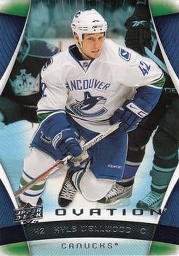 #144 Kyle Wellwood - Vancouver Canucks - 2009-10 Upper Deck Ovation Hockey
