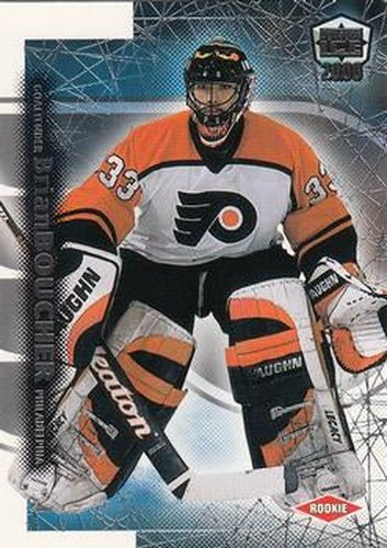 #144 Brian Boucher - Philadelphia Flyers - 1999-00 Pacific Dynagon Ice Hockey