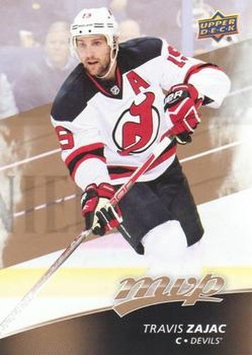 #144 Travis Zajac - New Jersey Devils - 2017-18 Upper Deck MVP Hockey