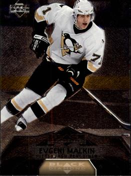#144 Evgeni Malkin - Pittsburgh Penguins - 2007-08 Upper Deck Black Diamond Hockey