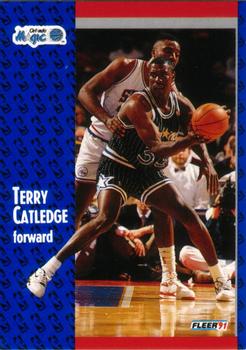 #144 Terry Catledge - Orlando Magic - 1991-92 Fleer Basketball