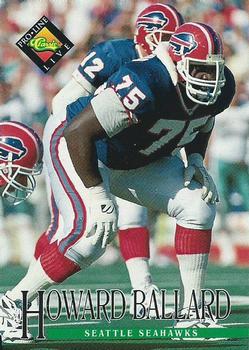 #144 Howard Ballard - Seattle Seahawks - 1994 Pro Line Live Football