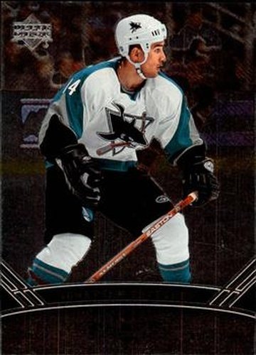 #144 Jonathan Cheechoo - San Jose Sharks - 2006-07 Upper Deck Black Diamond Hockey