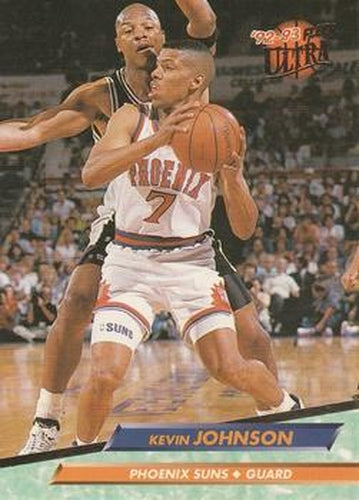 #144 Kevin Johnson - Phoenix Suns - 1992-93 Ultra Basketball
