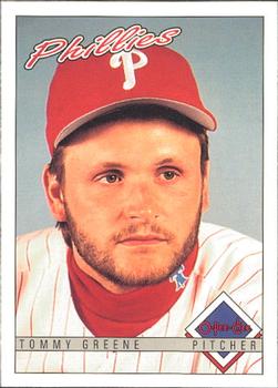 #144 Tommy Greene - Philadelphia Phillies - 1993 O-Pee-Chee Baseball