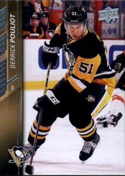 #144 Derrick Pouliot - Pittsburgh Penguins - 2015-16 Upper Deck Hockey