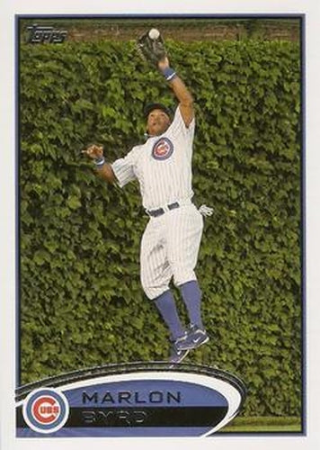 #144 Marlon Byrd - Chicago Cubs - 2012 Topps Baseball