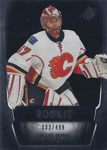 #144 Leland Irving - Calgary Flames - 2011-12 SPx Hockey