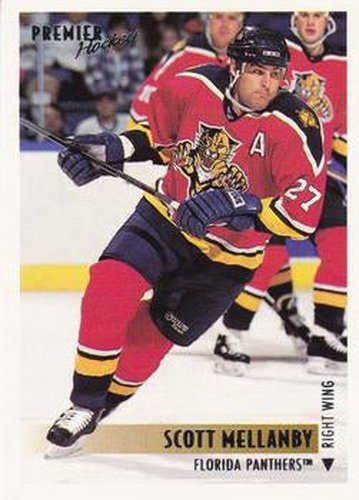 #144 Scott Mellanby - Florida Panthers - 1994-95 O-Pee-Chee Premier Hockey