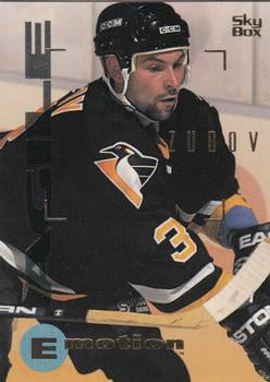 #144 Sergei Zubov - Pittsburgh Penguins - 1995-96 SkyBox E-Motion Hockey