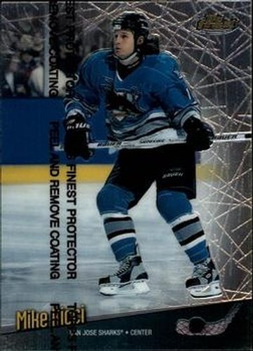 #145 Mike Ricci - San Jose Sharks - 1998-99 Finest Hockey
