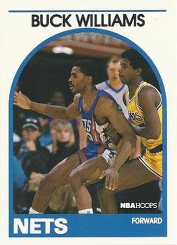 #145 Buck Williams - New Jersey Nets - 1989-90 Hoops Basketball