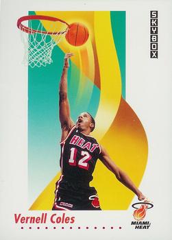 #145 Bimbo Coles - Miami Heat - 1991-92 SkyBox Basketball