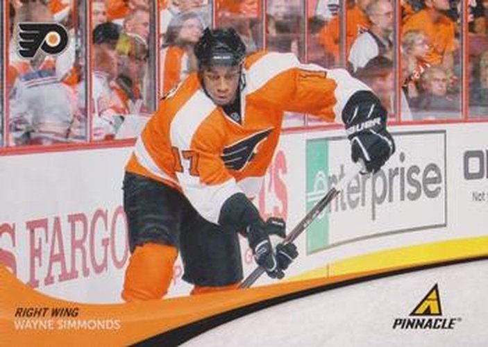 #145 Wayne Simmonds - Philadelphia Flyers - 2011-12 Panini Pinnacle Hockey