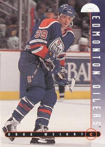 #145 Doug Weight - Edmonton Oilers - 1995-96 Leaf Hockey