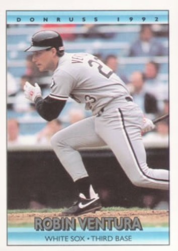 #145 Robin Ventura - Chicago White Sox - 1992 Donruss Baseball