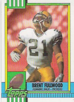 #145 Brent Fullwood - Green Bay Packers - 1990 Topps Football