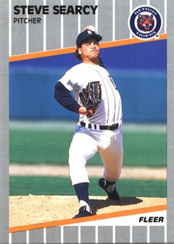 #145 Steve Searcy - Detroit Tigers - 1989 Fleer Baseball