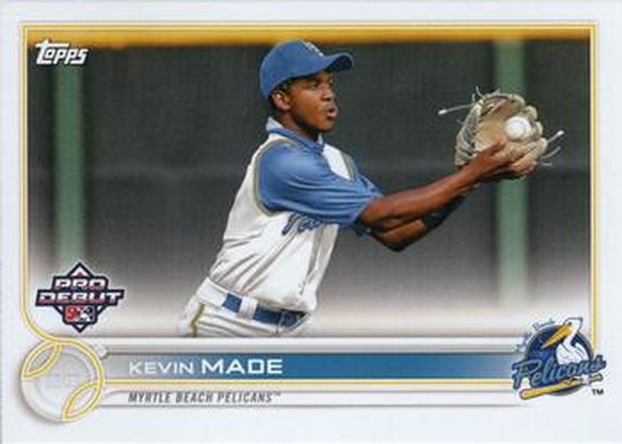 #PD-145 Kevin Made - Myrtle Beach Pelicans - 2022 Topps Pro Debut Baseball