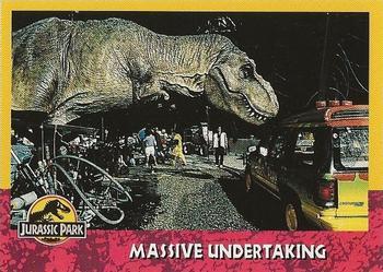 #145 Massive Undertaking - 1993 Topps Jurassic Park