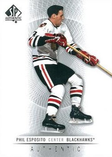 #145 Phil Esposito - Chicago Blackhawks - 2012-13 SP Authentic Hockey