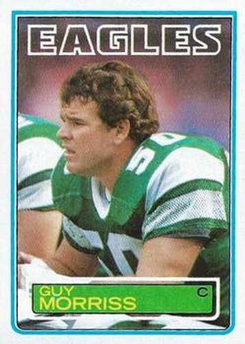 #145 Guy Morriss - Philadelphia Eagles - 1983 Topps Football