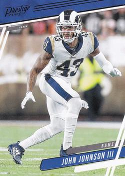 #145 John Johnson III - Los Angeles Rams - 2020 Panini Prestige Football