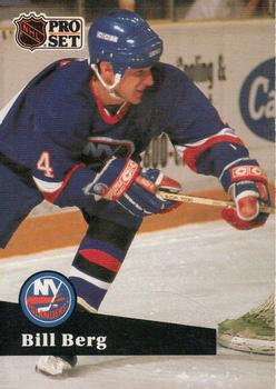 #145 Bill Berg - 1991-92 Pro Set Hockey