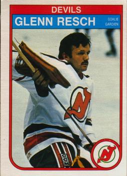 #145 Glenn Resch - New Jersey Devils - 1982-83 O-Pee-Chee Hockey