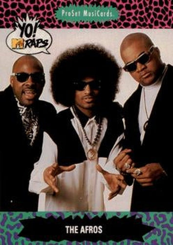 #145 The Afros - 1991 Pro Set Yo! MTV Raps