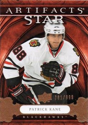 #145 Patrick Kane - Chicago Blackhawks - 2009-10 Upper Deck Artifacts Hockey