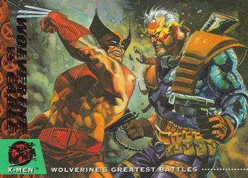 #145 Wolverine vs. Cable - 1994 Ultra X-Men