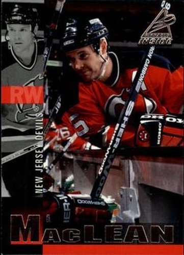 #145 John MacLean - New Jersey Devils - 1997-98 Pinnacle Inside Hockey