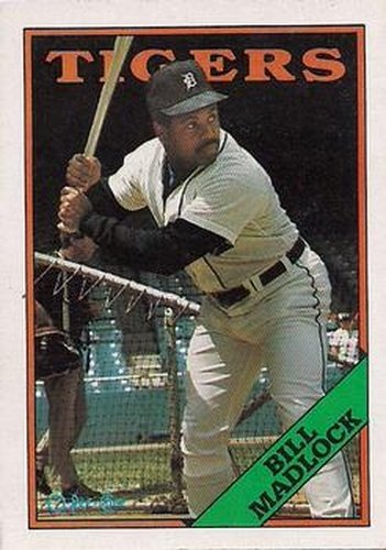 #145 Bill Madlock - Detroit Tigers - 1988 O-Pee-Chee Baseball