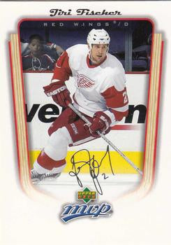 #145 Jiri Fischer - Detroit Red Wings - 2005-06 Upper Deck MVP Hockey