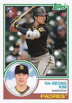 #145 Ha-Seong Kim - San Diego Padres - 2021 Topps Archives Baseball