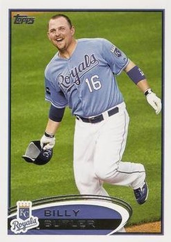 #145 Billy Butler - Kansas City Royals - 2012 Topps Baseball