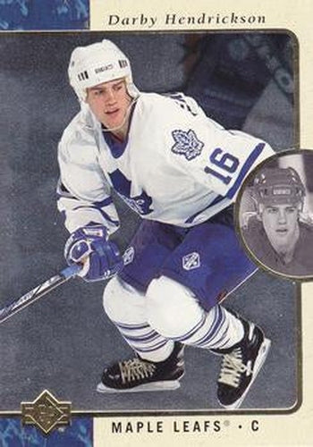 #145 Darby Hendrickson - Toronto Maple Leafs - 1995-96 SP Hockey