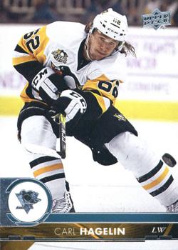 #145 Carl Hagelin - Pittsburgh Penguins - 2017-18 Upper Deck Hockey
