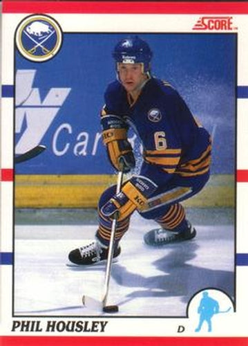 #145 Phil Housley - Buffalo Sabres - 1990-91 Score Canadian Hockey
