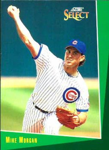 #145 Mike Morgan - Chicago Cubs - 1993 Select Baseball